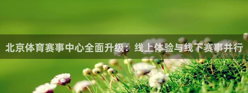 北京体育赛事中心全面升级：线上体验与线下赛事并行