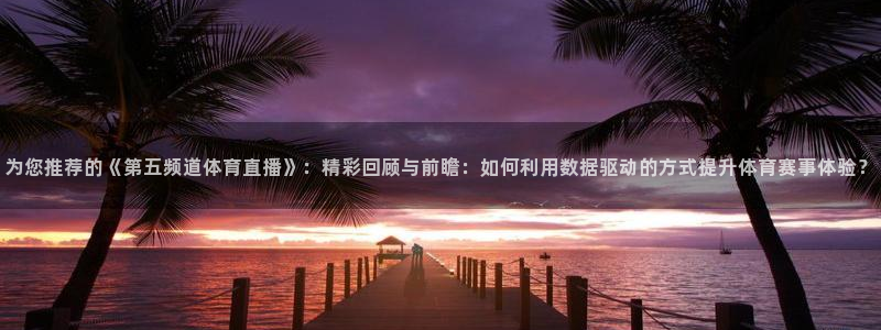 为您推荐的《第五频道体育直播》：精彩回顾与前瞻：如何利用数据驱动的方式提升体育赛事体验？