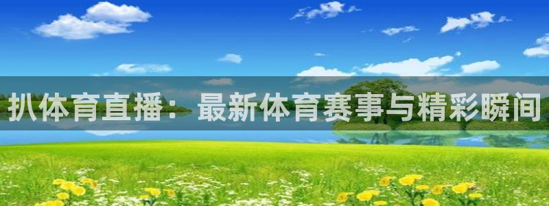 扒体育直播：最新体育赛事与精彩瞬间